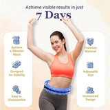 AM5411 Smart Hula Hoop, Smart Weighted Hula Hoop for Adults Weight Loss Women to Slim Waist