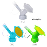 4978 2 IN 1 BOTTLE CAP SPRINKLER DUAL HEAD BOTTLE FOR INDOOR SEEDLINGS PLANT GARDEN TOOL
