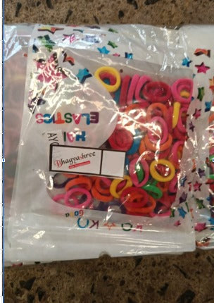 AM1031 Seamless Cotton Toddler Hair Ties for Girls and Kids