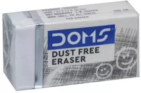 3673 DOMS Dust Free Erasers Non-Toxic Eraser-1 PCS
