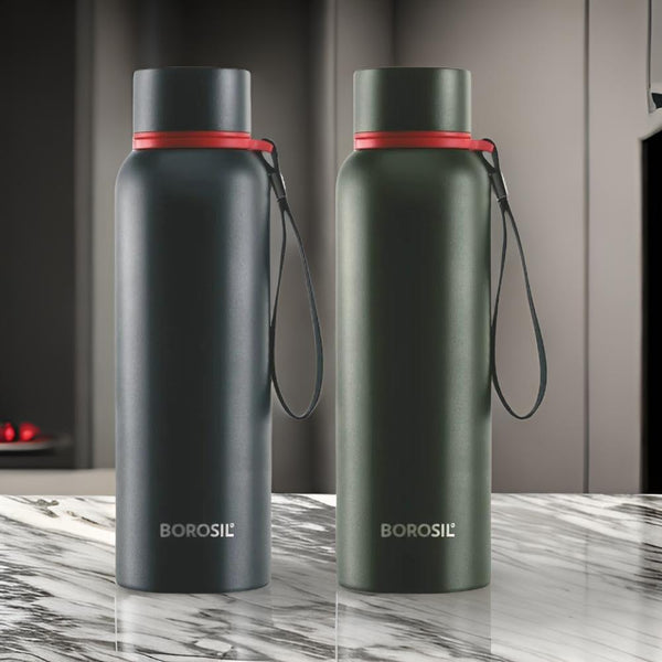 AM2983 Borosil Hydra Trek 700 ml Stainless Steel Water Bottle