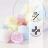 3869 Tulips Multicolor Cotton Balls (50 Pieces) - Pack Of 1