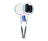 AM0353 Konex Pro Steel Badminton Racket, Set of 2 Piece & 1 Piece Shuttlecock for Kids, Girls, Boys(Badminton Rackets with Shuttle))