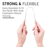 AM2052 Gubb Tongue Cleaner Copper With Handle 10Pcs