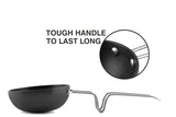 AM3581 SS Tadka Pan Gas StoveTop Compatible For Kitchen Size 10cm