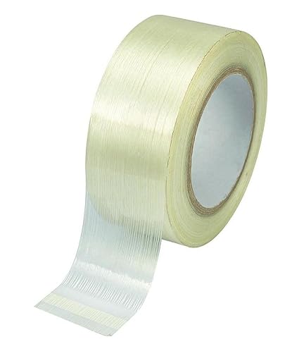 AM0291(PACK OF 1 ) Clear Packing Tape (Transparent ) - 36mm / 1.5" Width - BOPP Industrial Packaging Tape