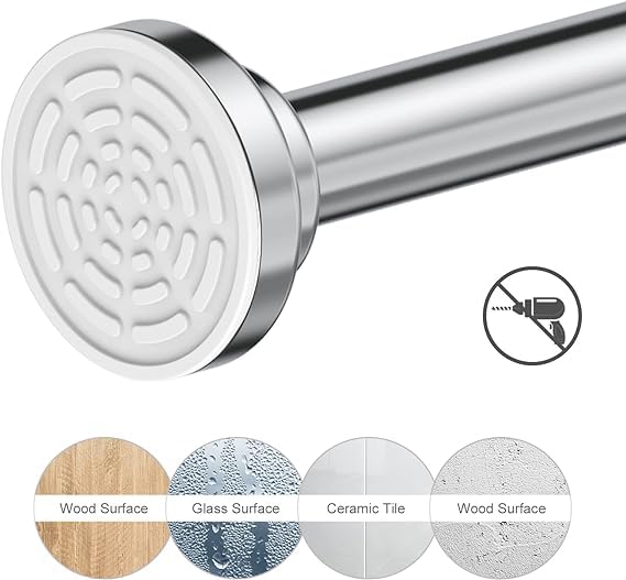 3686  Extendable Shower Curtain Rod