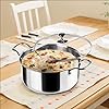 AM3912 PNB Kitchenmate Triply Cookpot with Glass Lid 28Cm