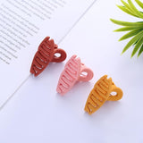 AM1275 Beautiful Mini Cross Shape Hair Clutcher Hair Claw  (Multicolor) - 3pcs