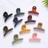AM1275 Beautiful Mini Cross Shape Hair Clutcher Hair Claw  (Multicolor) - 3pcs