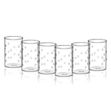 AM5169 Borosil 6 Galaxy Glasses Medium  6 pcs Set 295ml