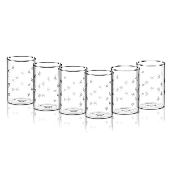 AM5169 Borosil 6 Galaxy Glasses Medium  6 pcs Set 295ml