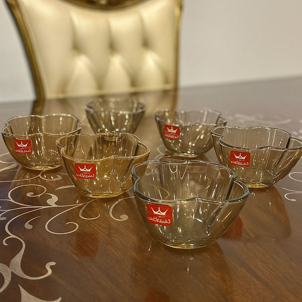 AM5968 Shibe max Ice Cream Bowls - Set of 6, 160 ml Each