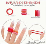 AM1031 Seamless Cotton Toddler Hair Ties for Girls and Kids