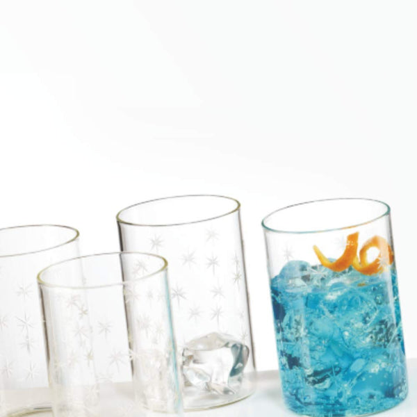 AM5169 Borosil 6 Galaxy Glasses Medium  6 pcs Set 295ml