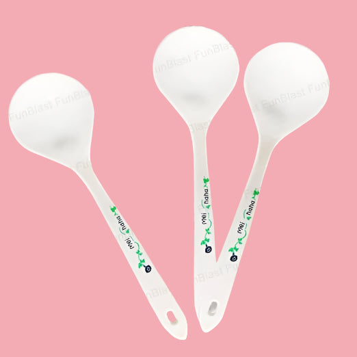 3483 Plastic Small Soup & Desert Spoon - Set of 3