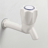 AM5595 Plastic Polo Long Body Bib Cock For Bathroom, Wash Basins - Pack of 1 (15 mm)