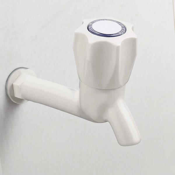 AM5595 Plastic Polo Long Body Bib Cock For Bathroom, Wash Basins - Pack of 1 (15 mm)