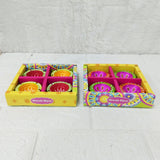 Di0382 Handmade Decorative Diwali Diyas Set of 4 – Multi-Design