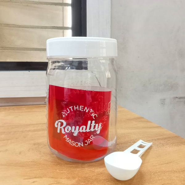 AM5807 Royal ware 1500ml Plastic Container Storage Jar (3 pcs) Set For Kitchen
