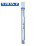 AM6072 Doms Q Series 30cm Transparent Scale