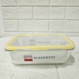 Di0009 Cello Fit & Fresh Clip-O Rectangle Glass Storage Container - 1050ml
