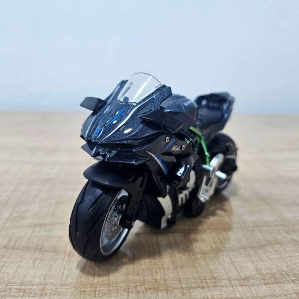 AM5961 Premium Die-Cast Metal Sport Bike Toy – Realistic Scaled Model for Play & Display