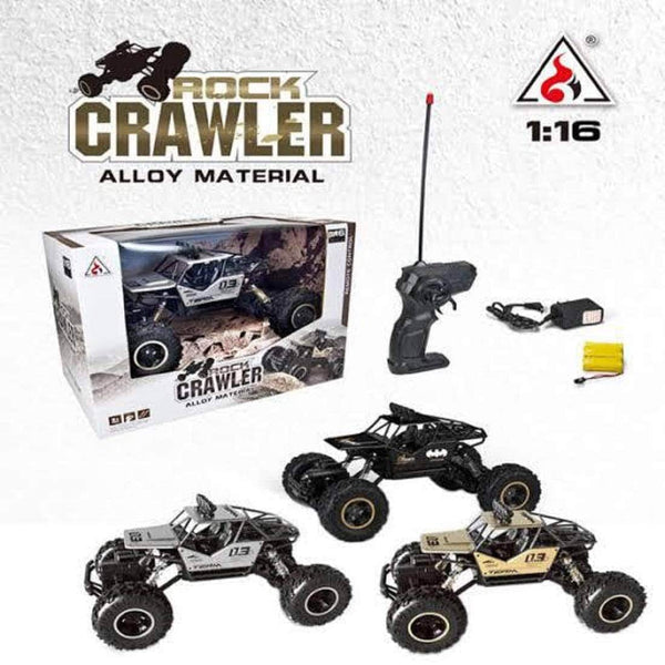 AM3450 Rock Crawler Big Metal Model No. 6141 Included Batteries Multicolour