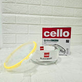 Di0003 Cello Fit & Fresh Clip-O Round Glass Storage Container - 650ml