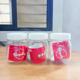 AM5805 Royal ware 500ml Plastic Container Storage Jar (3 pcs) Set For Kitchen
