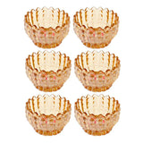 AM5966 Crystal Glass Ice Cream and Dessert Bowl -  Set of 6 Pcs (150 ml)