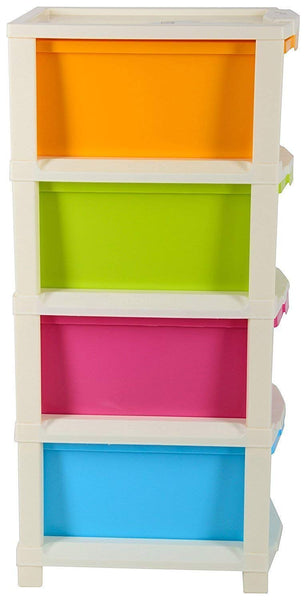 0768 Multipurpose Modular Drawer Organizer Storage Box - 4 Layers