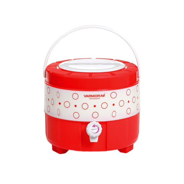 AM5386 Varmora Breza Printed Plastic Insulated Water Jug - 6 Liters