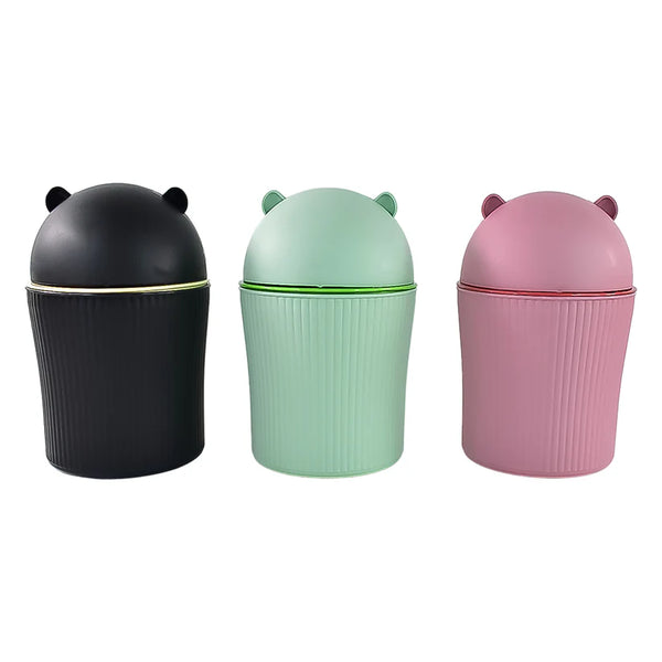 11680 Apex Mini Tabletop Dustbin (1 Pc / 1200 ML / Mix Color)