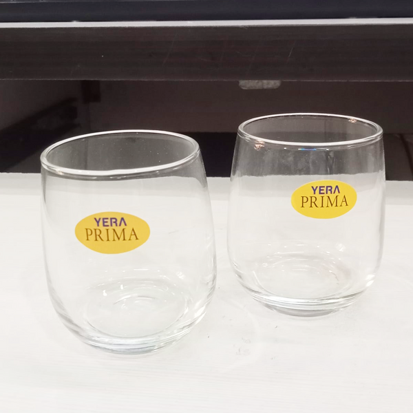AM5647 YERA Prima Bonn Zest Glass Tumbler Set of 6 Pcs - Each 210Ml