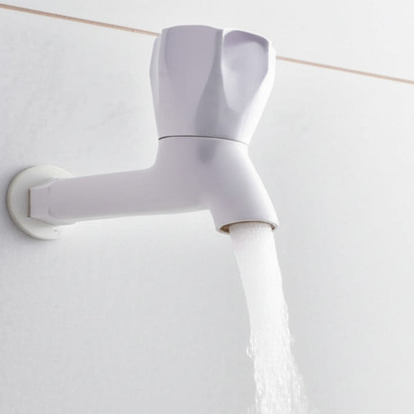 AM5595 Plastic Polo Long Body Bib Cock For Bathroom, Wash Basins - Pack of 1 (15 mm)