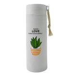 13936 Outdoor sport Glass water bottle leakproof (450 ML)