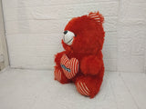 AM3490 Teddy Bear with Red Heart for Stuffed Animal Plush 13inch 220gm