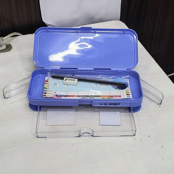 AM5537 Joyful Caliber 3D Theme Pencil Box with Stationary Kit