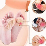 6057 Silicone Gel Half Toe Sleeve Pads (1Pair)