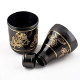 AM0368 Mukhwas Bottle with Stylish (Random Design) 6IN