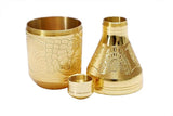 AM0368 Mukhwas Bottle with Stylish (Random Design) 6IN
