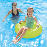 AM0389 Pool Rings with Handle, Baby Pool, Swimming Rings for Kids Mix Color (36 inch)