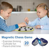 AM2867 Magnetic Game 5 Rendom Design Set with Magnetic Effect Using String and Stones 24pcs
