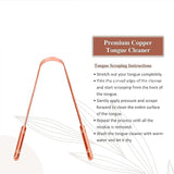 AM2052 Gubb Tongue Cleaner Copper With Handle 10Pcs
