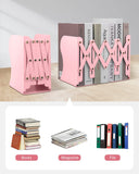 AM0557 Bookends for Shelves, Book Organizer for Desk