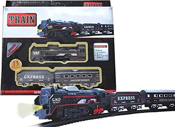 AM3456 Train Play Set 19026B & Battery Operated Train Set 13 Pcs