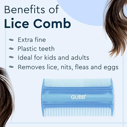 AM2042 Gubb Lice Comb Extra Fine Teeth Ideal For Both Kids & Adults