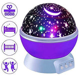 AM5046 Romantic Sky Star Master Night Light Projector Lamp with USB LED Rotation (Multi)