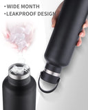 3702 AQUASTAR Stainless Steel Double Walled Water Bottle  -1000ML